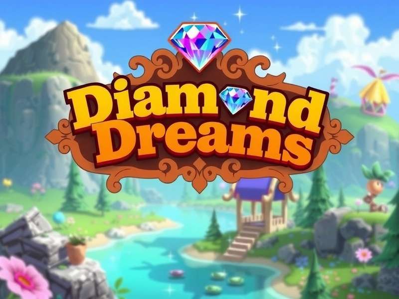 Diamond Dreams Colorful Puzzle Levels Diamond Dreams Gameplay Screenshot